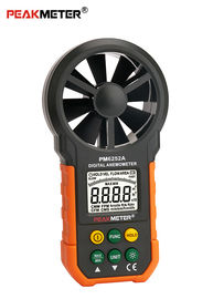 Hohe Präzisions-Klimameter-tragbares Windgeschwindigkeits-Messgerät