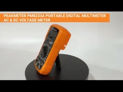 True RMS Handheld Digital Multimeter AC / DC Spannungswiderstandsmessung