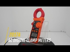 Wirklicher RMS AC Digital Clamp Tester, Digital Clamp Multimeter Frequenz und Widerstand Tester