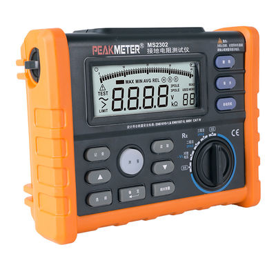 Handheld-Erdwiderstandstester-Messwerkzeug für die Inspektion und Fehlerbehebung von elektrischen Erdungssystemen