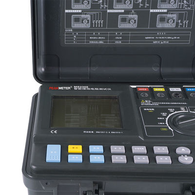 Tragbarer Erdungswiderstandstester mit großer Speicherkapazität, schnelle Datenübertragung, ideal für Feldtechniker und Elektriker