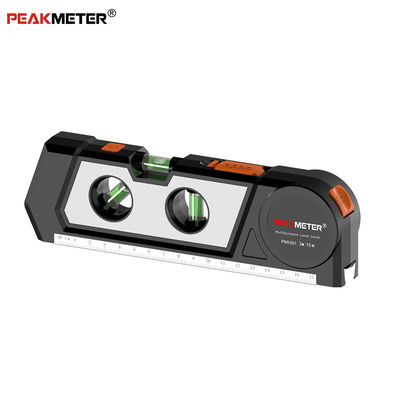 4 in 1 Laser-Level-Meter Mehrzweck-Linienlaser-Horizontale Blase und Level-Ruler