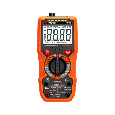 Elektrischer Hand-Digitalmessinstrument-Betriebsumgebung 600V CAT IV und CAT 1000V III