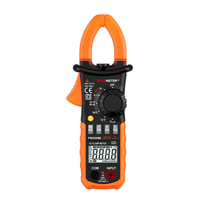 AC/DC Digital 6000 zählt Klemmmeter mit Ammeter Diodenprüfung Ohmmetermessung