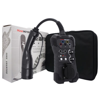Bis zu 63A-Stromsimulation Evse-Tester mit unterschiedlicher Formwahl PE CP Leckage Tripping Test
