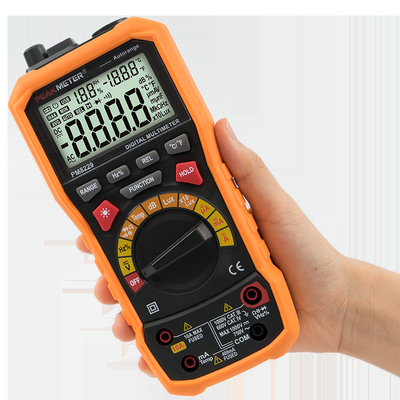 Maximalwiderstand 200MΩ 10 MHz Digitalmultimeter mit Diodenmessung bei 2 Volt