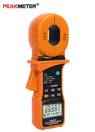 Erstreckendes orange elektrischer Strom Effektivwerts 40A digitales Grundwiderstand-Klammern-Selbstmeter