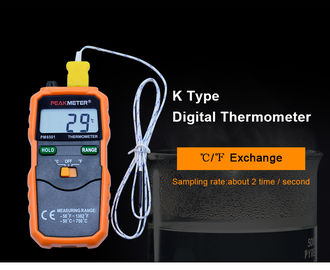 Hohe Präzision Temp-Feuchtigkeits-Meter, Selbstausschalten-Digital-Thermometer-Hygrometer