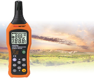 Hohe Genauigkeits-Digital-Thermometer-Feuchtigkeits-Meter mit °C/°F Einerauswahl
