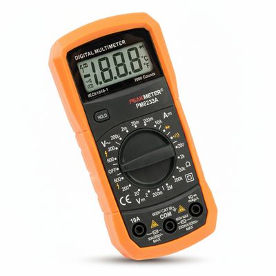 110 g Handheld Digital Multimeter Datenhaltfunktion und PTC-Schutzkreis für Widerstand
