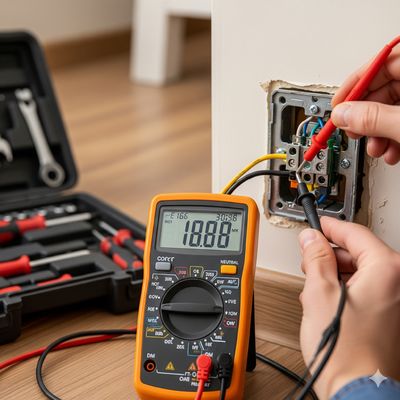 Hochpräzisions-Digitalmultimeter zur Messung von Widerstand 200Ω-2MΩ und Wechselspannungsbereich 200V/600V