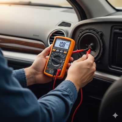 Stromversorgung DC9V 6F22 Batterie Handheld Digital Multimeter für genaue Messungen Maximalwert Haltefunktion enthalten